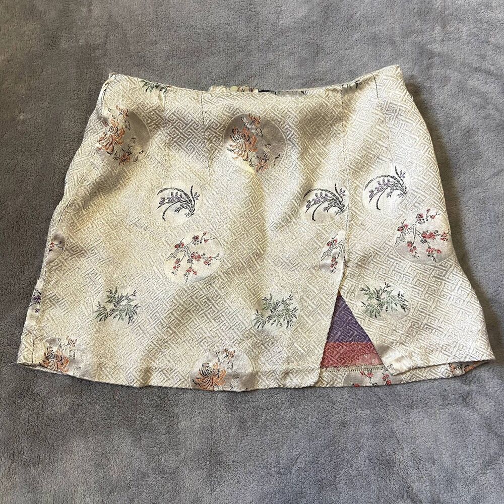 Cosmic Studio Floral Mini Skirt